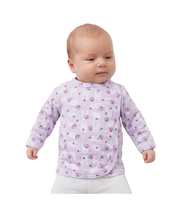 GAJI / Košieľka kojenecká prekladaná - vzor6