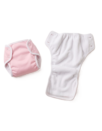 GAJI / Plienkové nohavičky - ružová