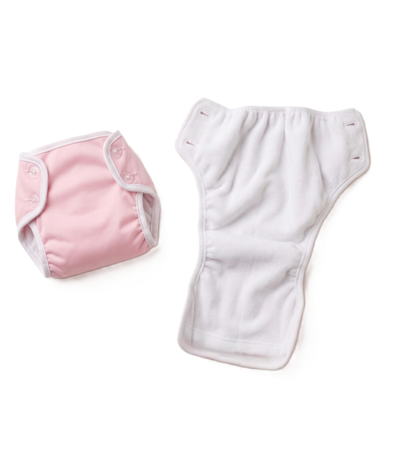 GAJI / Plienkové nohavičky - ružová