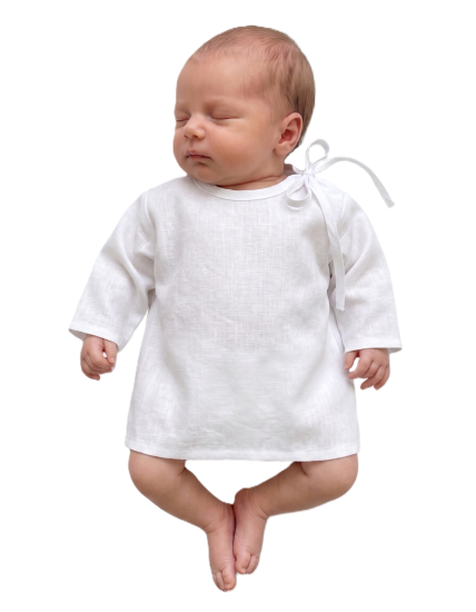 GAJI / Košieľka kojenecká - biela