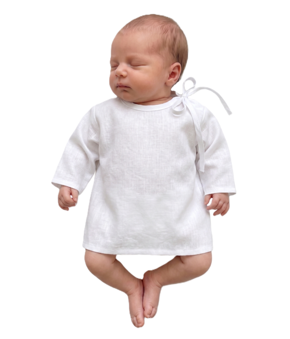 GAJI / Košieľka kojenecká - biela