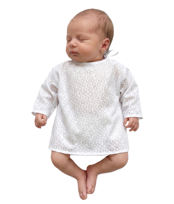 GAJI / Košieľka kojenecká - vzorovaná