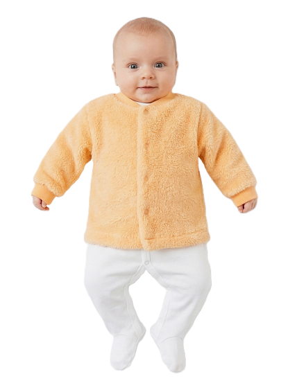 GAJI / Kabátik wellsoft - oranžová