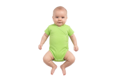 GAJI / Body krátky rukáv otvorené - zelená