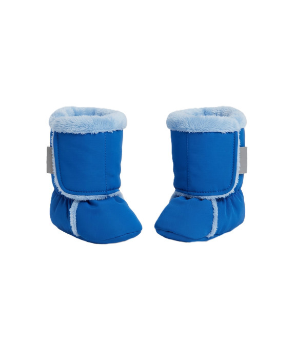 GAJI / Papučky zateplené softshell - modrá
